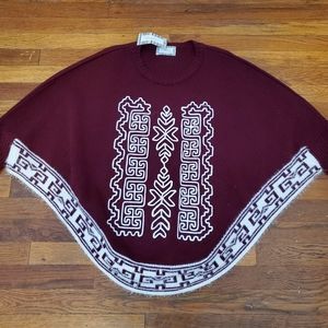 Womens Poncho/Sweater